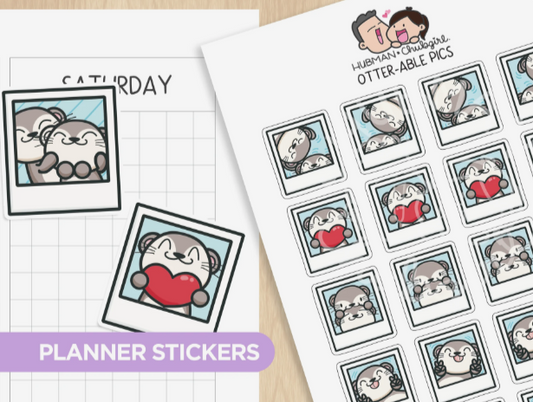 Otter-able Pics | Sticker Sheet