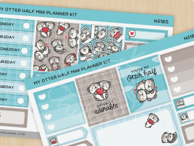 My Otter Half | Mini Planner Kit