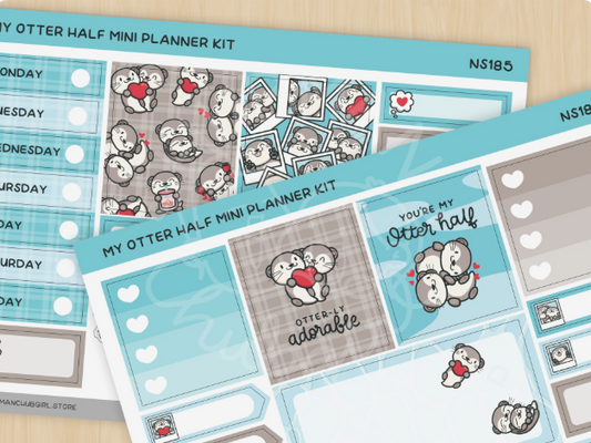 My Otter Half | Mini Planner Kit