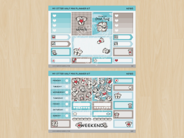 My Otter Half | Mini Planner Kit