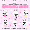 *PREORDER* Krels Creations - Sheepishly Sweet | Febbruary 2026 STICKERS & WASHI Subscription