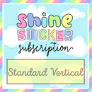 *PRESALE* Shine Sticker Studio - Star's Rainbow | February 2026 Subscription