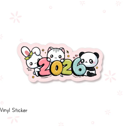 2026 Character | Vinyl Sticker