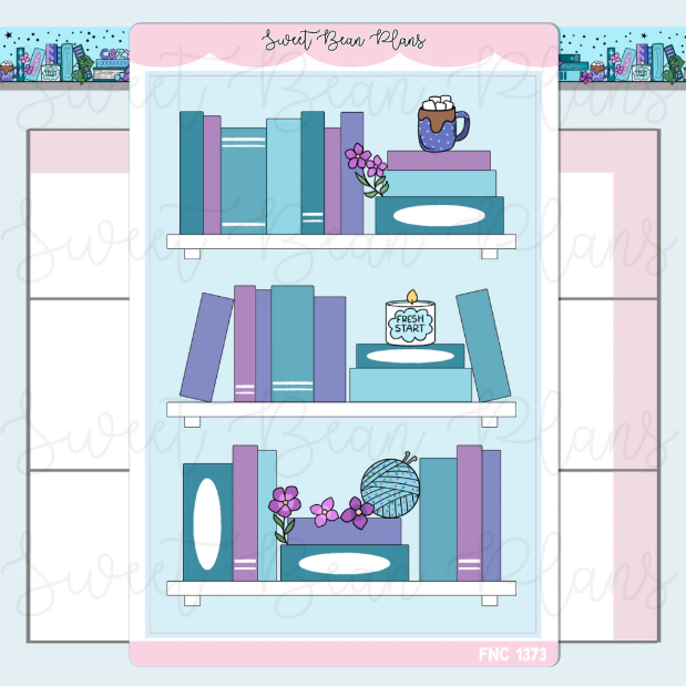 January 2026 Bookshelf | Large Sticker