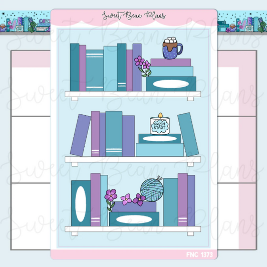 January 2026 Bookshelf | Large Sticker
