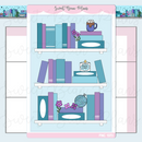 January 2026 Bookshelf | Large Sticker