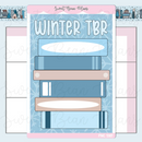 Winter TBR Stack | Large Sticker