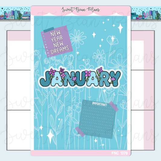 January 2026 Cover Page | Large Sticker