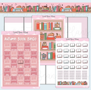 Autumn Book Bingo Journaling Sticker Bundle