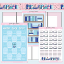 Winter Book Bingo Journaling Sticker Bundle