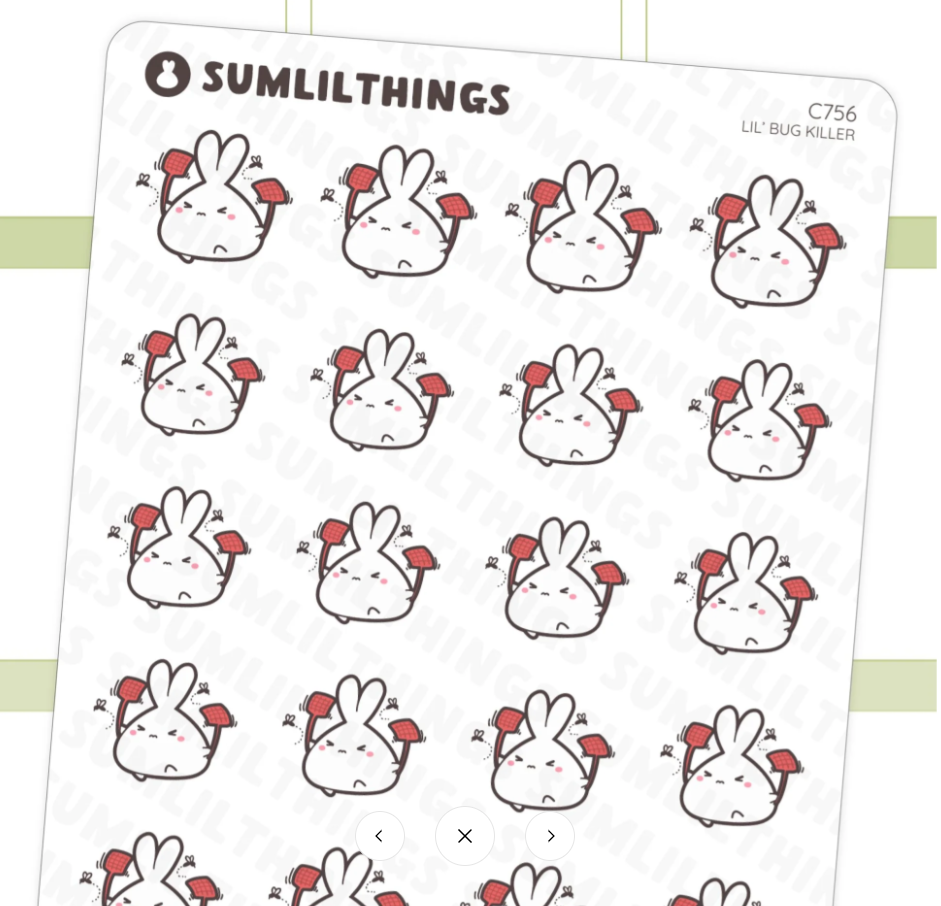 Lil' Bug Killer | Sticker Sheet