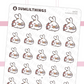 Running on Time | Sticker Sheet