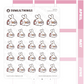 Running on Time | Sticker Sheet