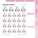 Running on Time | Sticker Sheet