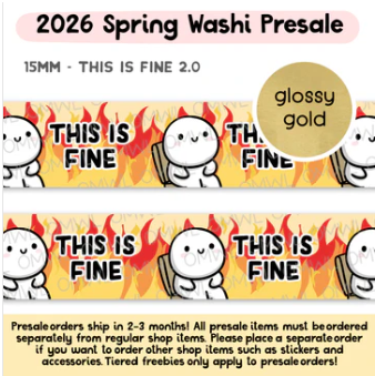 This is Fine 2.0 | Washi