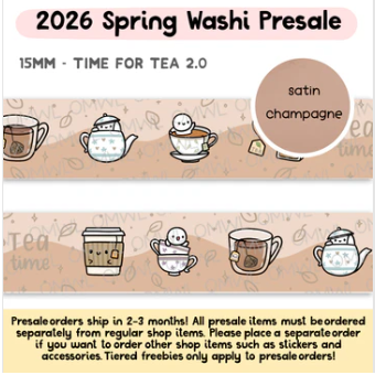 Time for Tea 2.0 | Washi