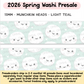 Munchkin Heads Light Teal | Washi