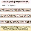 PREORDER - Tea Doodles | Washi