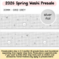 Grid - Grey | Washi