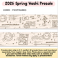 Postmarks | Washi