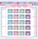 Happy Letter Mail Doodles | Sticker Sheet