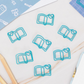 Cozy Bookworm | Paper Clips