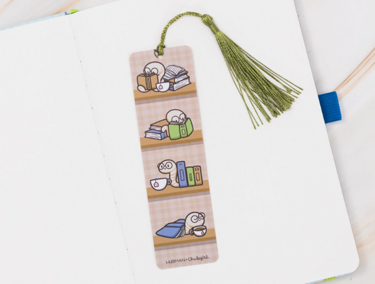 Cozy Bookworm | Bookmark