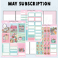 Sweet Bean Plans | MAY 2026 WASHI & STICKER Subscription