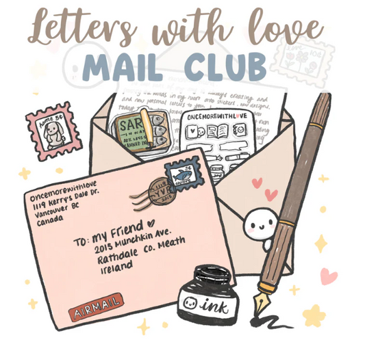 SUBSCRIPTION: Letters with Love Mail Club