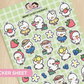 Berry Lucky Duckies 2 | BIG Sticker Sheet