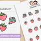 Strawberry Love | Sticker Sheet