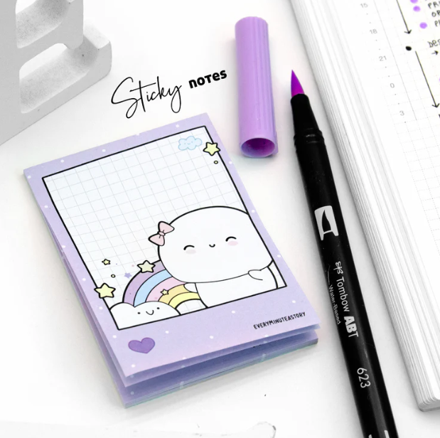 Polaroid Rainbow | Sticky Notes
