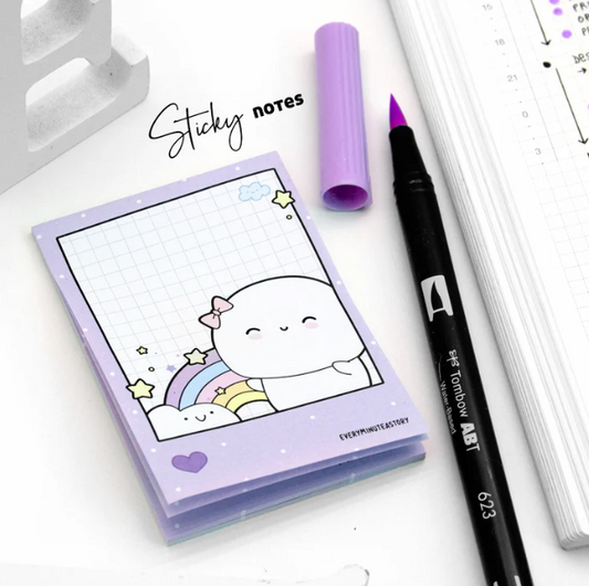 Polaroid Rainbow | Sticky Notes