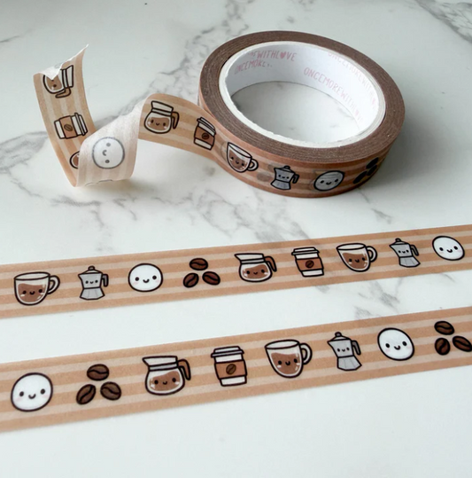 Coffee Doodles | Washi