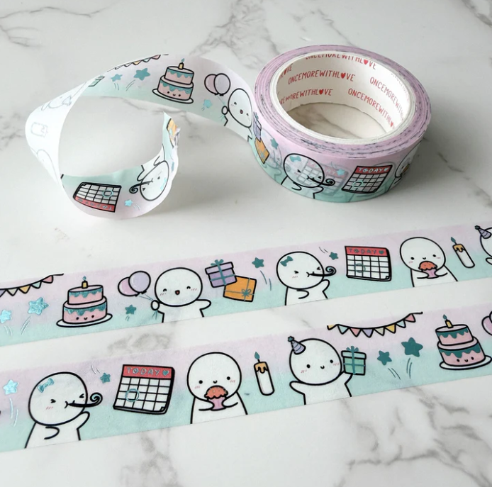 Happy Birthday 4.0 | Washi