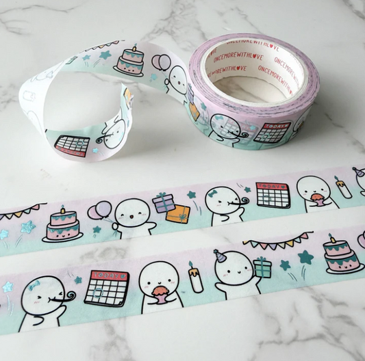 Happy Birthday 4.0 | Washi