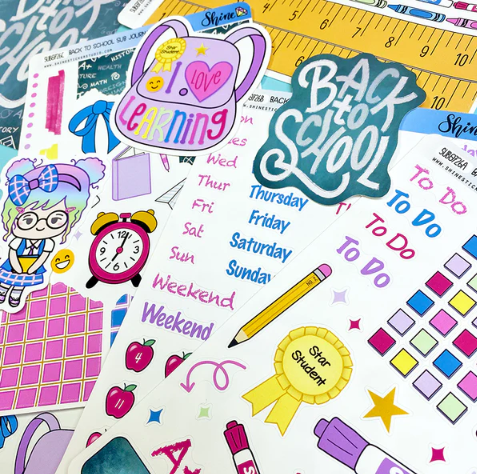 *PRESALE* Shine Sticker Studio - Back To School | July 2026 Subscription