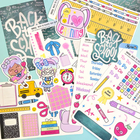 *PRESALE* Shine Sticker Studio - Back To School | July 2026 Subscription
