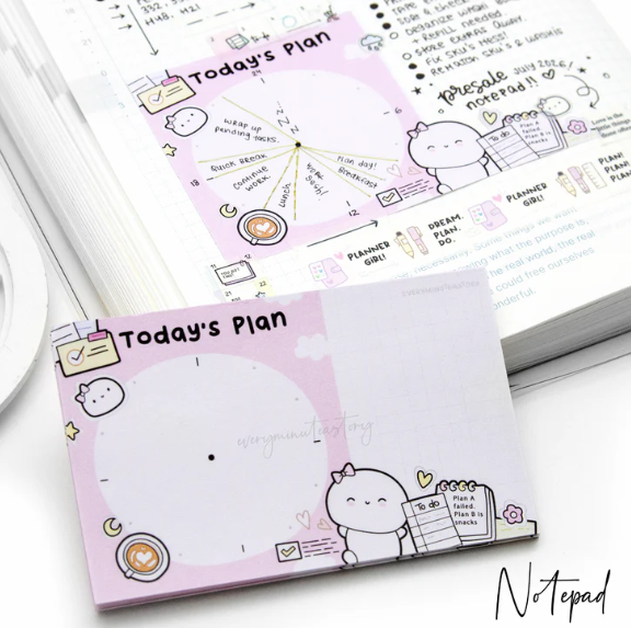 *PREORDER* Today's Plan | Notepad