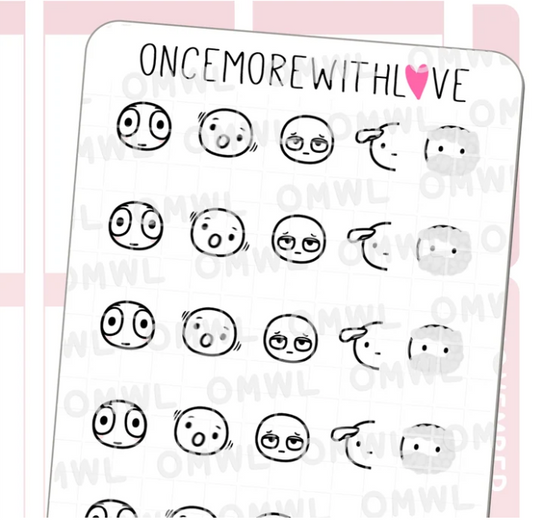 *PRESALE Munchkin Emojis pt10 | Sticker Sheet