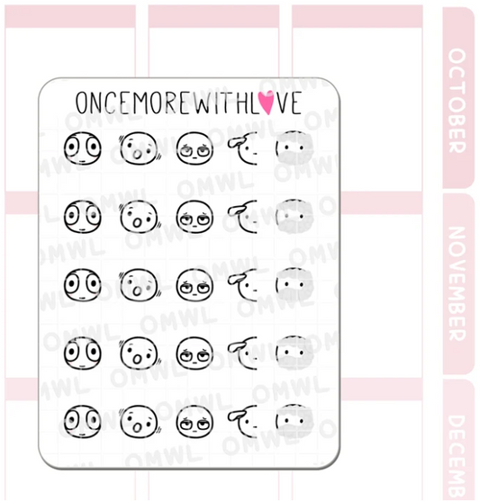 *PRESALE Munchkin Emojis pt10 | Sticker Sheet