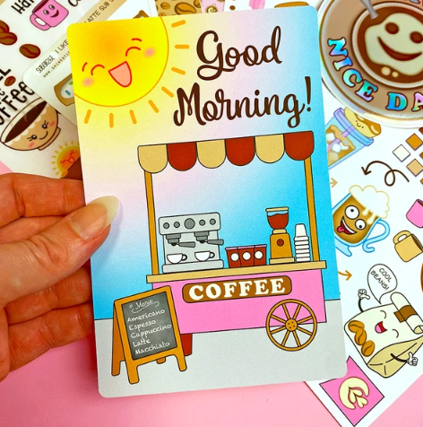*PRESALE* Shine Sticker Studio - I Like You A Latte | August 2026 Subscription