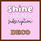 *PRESALE* Shine Sticker Studio - I Like You A Latte | August 2026 Subscription