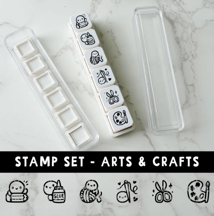 *PREORDER 6-IN-1 Punch Stamp - Arts & Crafts