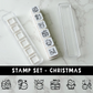 *PREORDER 6-IN-1 Punch Stamp - Christmas