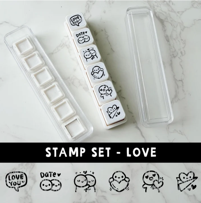 *PREORDER 6-IN-1 Punch Stamp - Love