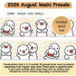 *PREORDER Made You Smile | Washi