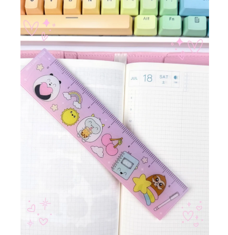 Kawaii Fun| Acrylic Ruler