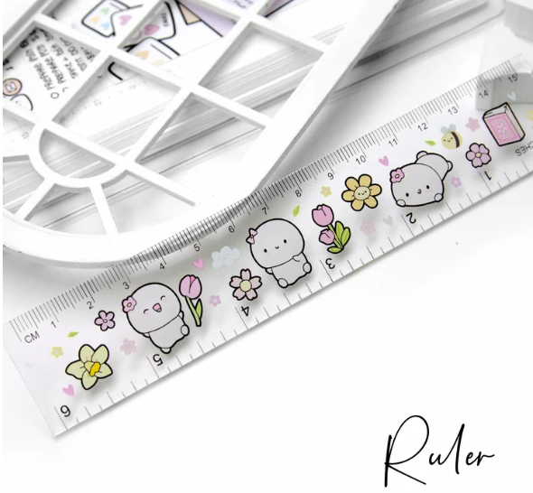 Soft Petals | Acrylic Ruler