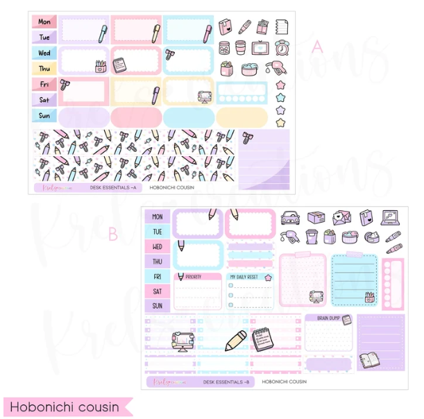 Desk Essentials | Hobonichi Cousin Kit